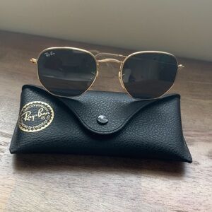 Ray-Ban 51mm Hexagonal Flat Lens Sunglasses